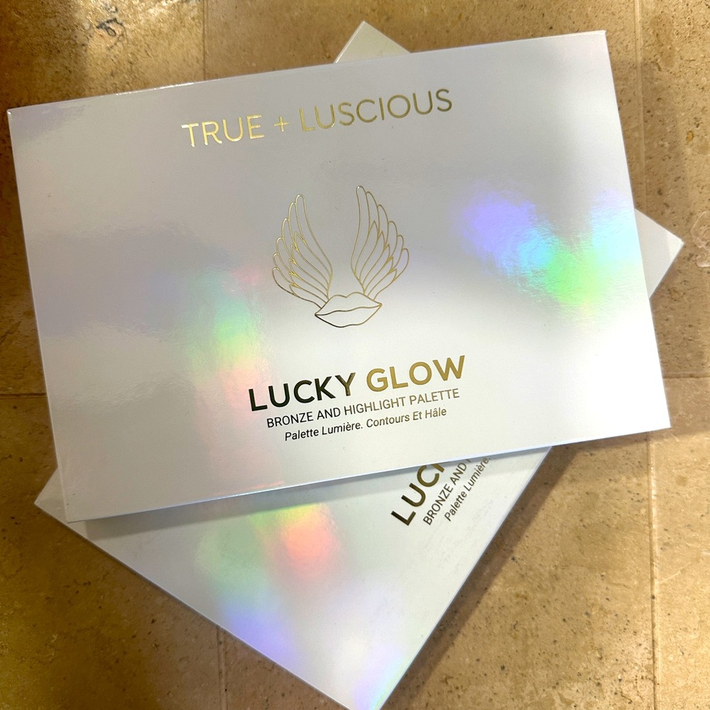 True + Luscious Bronze and highlight palette lucky glow